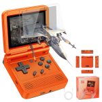 500 in 1 retro handheld gaming console with AV cable and accessories